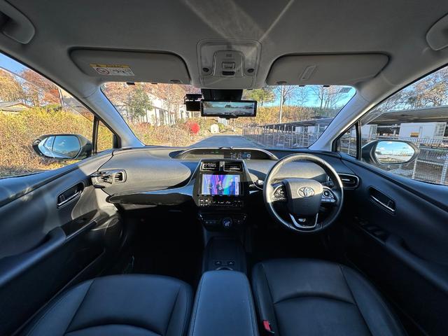 プリウス Ｓツーリングセレクション　純正９インチナビ　ＴＶ　モデリスタフルエアロ（13枚目）