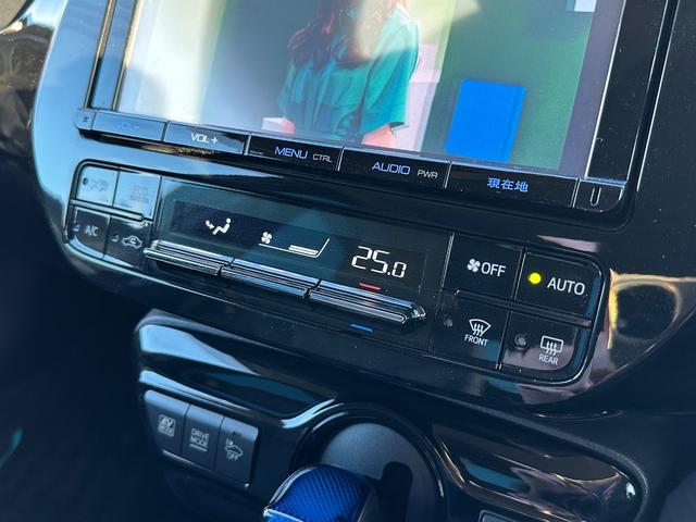 プリウス Ｓツーリングセレクション　純正９インチナビ　ＴＶ　モデリスタフルエアロ（16枚目）