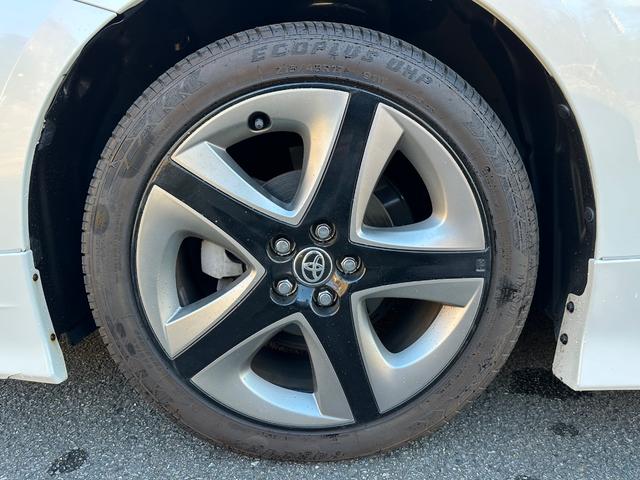 プリウス Ｓツーリングセレクション　純正９インチナビ　ＴＶ　モデリスタフルエアロ（37枚目）