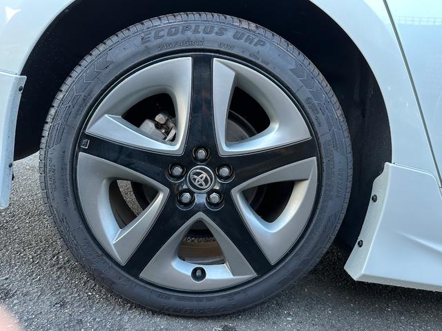 プリウス Ｓツーリングセレクション　純正９インチナビ　ＴＶ　モデリスタフルエアロ（38枚目）