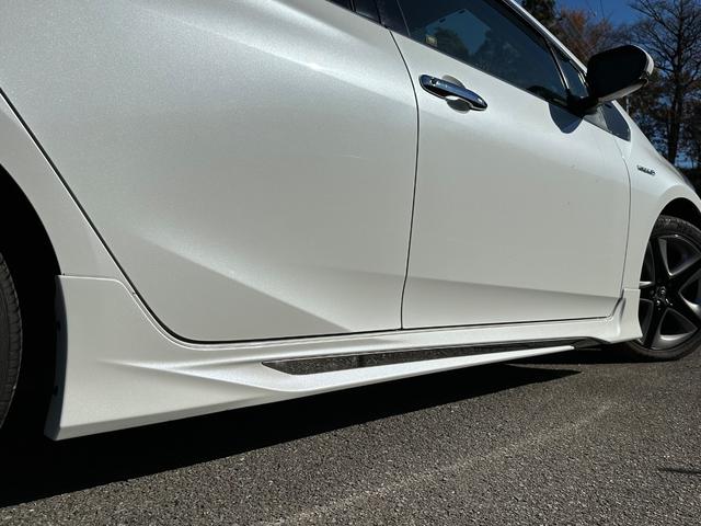 プリウス Ｓツーリングセレクション　純正９インチナビ　ＴＶ　モデリスタフルエアロ（63枚目）