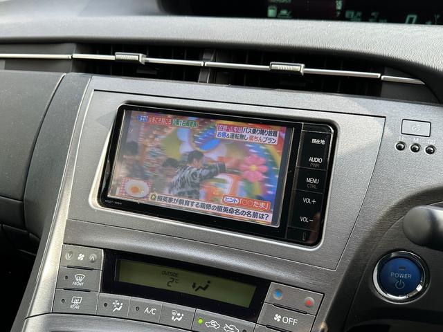 プリウス Ｇ　モデリスタフルエアロ　純正ナビフルセグＴＶ　バックモニター　ＥＴＣ（18枚目）