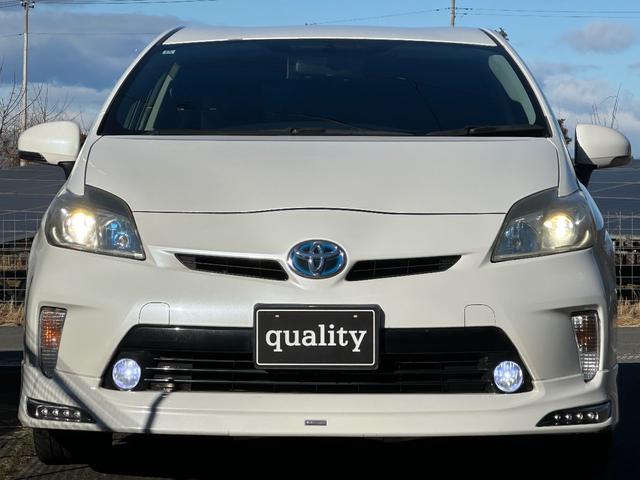 プリウス Ｓマイコーデ　モデリスタフルエアロ　純正８インチナビ　ＴＶ　Ｂカメラ　ＥＴＣ（2枚目）