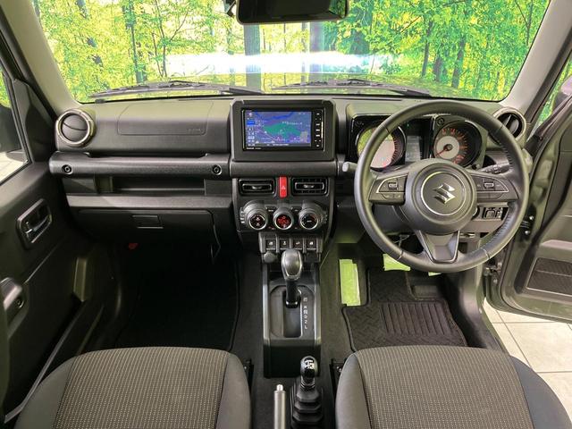 ジムニー ＸＣ　４ＷＤ　ターボ　ＳＤナビ　バックカメラ　セーフティサポート　禁煙車　ＬＥＤヘッドライト　ＥＴＣ　クルーズコントロール　前席シートヒーター　オートエアコン　オートライト　Ｂｌｕｅｔｏｏｔｈ再生（2枚目）