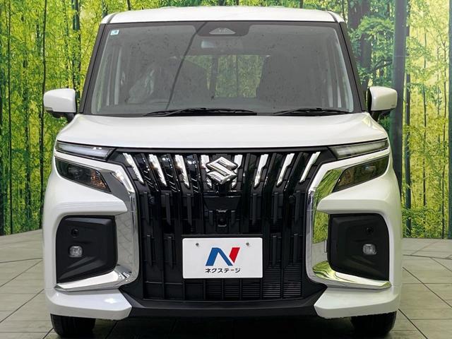 ソリオバンディット ハイブリッドMV 登録済未使用車 両側電動ドア 全周囲カメラ 衝突被害軽減システム レーダークルーズ コーナーセンサー スマートキー LEDヘッド オートハイビーム 車線逸脱警報 オートライト オートエアコン(14枚目)