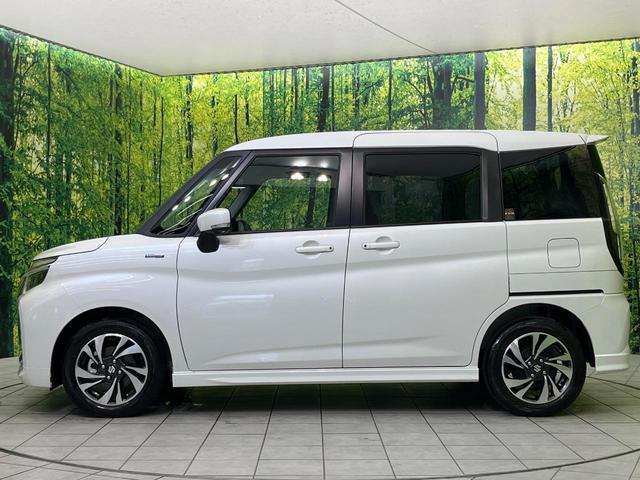 ソリオバンディット ハイブリッドMV 登録済未使用車 両側電動ドア 全周囲カメラ 衝突被害軽減システム レーダークルーズ コーナーセンサー スマートキー LEDヘッド オートハイビーム 車線逸脱警報 オートライト オートエアコン(59枚目)