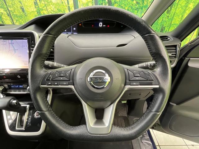 セレナ ハイウェイスター　後席モニター　純正９型ナビ　全周囲カメラ　エマージェンシーブレーキ　両側電動スライドドア　クルーズコントロール　禁煙車　ＥＴＣ　ＬＥＤヘッドライト　Ｂｌｕｅｔｏｏｔｈ再生　オートエアコン　オートライト（12枚目）