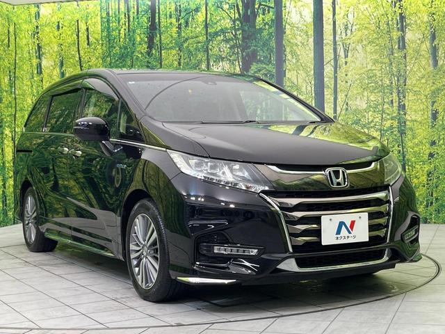 オデッセイハイブリッド ハイブリッドアブソルート・ホンダセンシング 純正9型ナビ バックカメラ ホンダセンシング レーダークルーズ 禁煙車 両側電動スライドドア ハーフレザーシート ETC2.0 パワーシート LEDヘッド&フォグ Bluetooth再生 HDMI入力(17枚目)