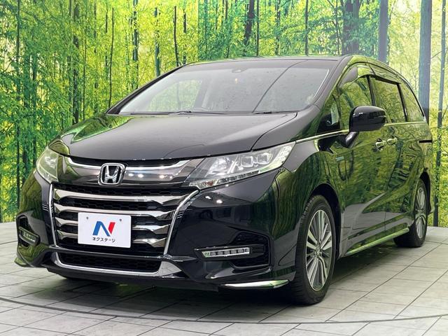 オデッセイハイブリッド ハイブリッドアブソルート・ホンダセンシング 純正9型ナビ バックカメラ ホンダセンシング レーダークルーズ 禁煙車 両側電動スライドドア ハーフレザーシート ETC2.0 パワーシート LEDヘッド&フォグ Bluetooth再生 HDMI入力(50枚目)