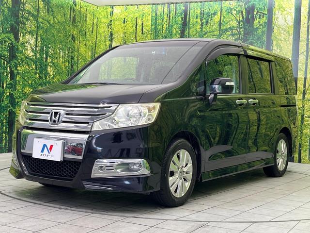 ステップワゴンスパーダ Z 純正HDDナビ バックカメラ 禁煙車 両側電動スライドドア HIDヘッドライト ETC ドラレコ オートエアコン オートライト スマートキー アイドリングストップ 電動格納ミラー 地デジ ドアバイザー(57枚目)