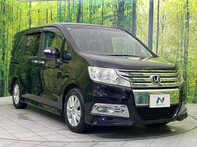ステップワゴンスパーダ Z 純正HDDナビ バックカメラ 禁煙車 両側電動スライドドア HIDヘッドライト ETC ドラレコ オートエアコン オートライト スマートキー アイドリングストップ 電動格納ミラー 地デジ ドアバイザー(58枚目)