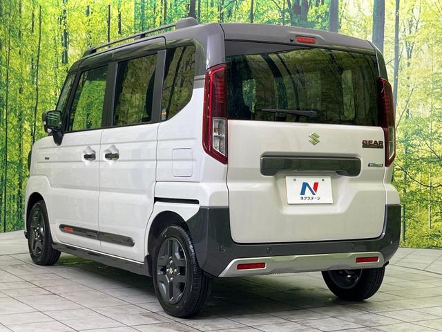 スペーシアギア ハイブリッドXZ スズキセーフティサポート レーダークルーズ 両側電動ドア 禁煙車 ヘッドアップディスプレイ シートヒーター LEDヘッド&フォグ オートマチックハイビーム オートエアコン 純正14インチアルミ(57枚目)