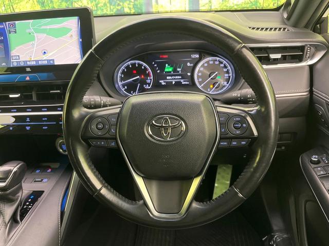 ハリアー Z レザーパッケージ 純正12.3型ナビ 全周囲カメラ JBLサウンド セーフティセンス 本革シート レーダークルーズ シートベンチレーション 禁煙車 ハンズフリー電動リアゲート LEDヘッド&フォグ ETC2.0(11枚目)