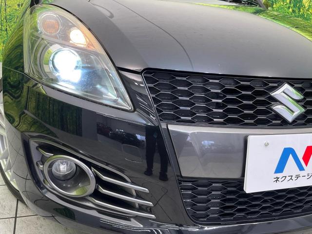 スイフトスポーツ ベースグレード MT車 SDナビ 禁煙車 スマートキー HIDヘッド ビルトインETC クルコン オートライト オートエアコン 純正17インチアルミ 電動格納ミラー プライバシーガラス パワーウィンドウ(12枚目)