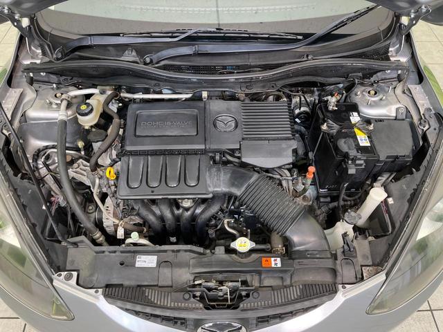 デミオ 13C SDナビ 禁煙車 ETC スマートキー 電動格納ミラー 地デジ プライバシーガラス 衝突安全ボディ 盗難防止システム パワーウィンドウ パワーステアリング(18枚目)