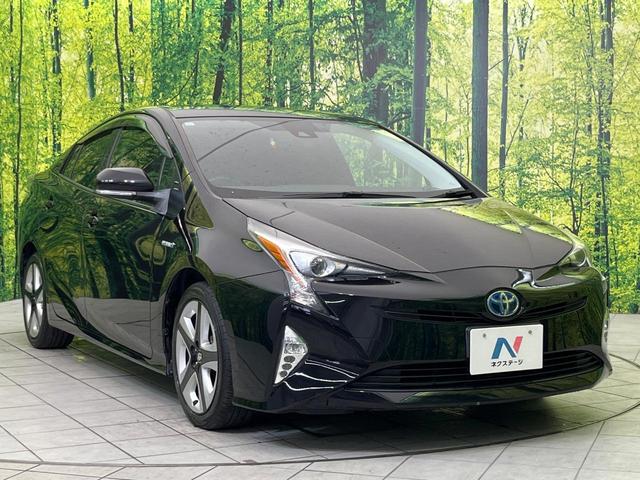 プリウス Sツーリングセレクション 純正9型ナビ バックカメラ セーフティセンス レーダークルーズ 禁煙車 ハーフレザーシート ETC ドラレコ 前席シートヒーター LEDヘッド&フォグ Bluetooth オートエアコン オートライト(16枚目)