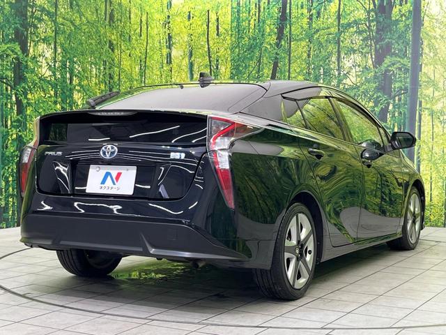 プリウス Sツーリングセレクション 純正9型ナビ バックカメラ セーフティセンス レーダークルーズ 禁煙車 ハーフレザーシート ETC ドラレコ 前席シートヒーター LEDヘッド&フォグ Bluetooth オートエアコン オートライト(17枚目)