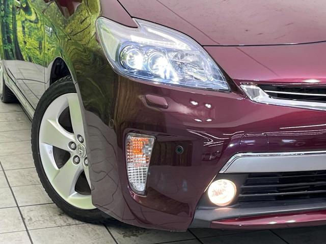 プリウスPHV Gレザーパッケージ 純正ナビ バックカメラ レーダークルーズ 禁煙車 レザーシート パワーシート 前席シートヒーター スマートキー LEDヘッド オートライト オートエアコン Bluetooth接続 電動格納ミラー(12枚目)