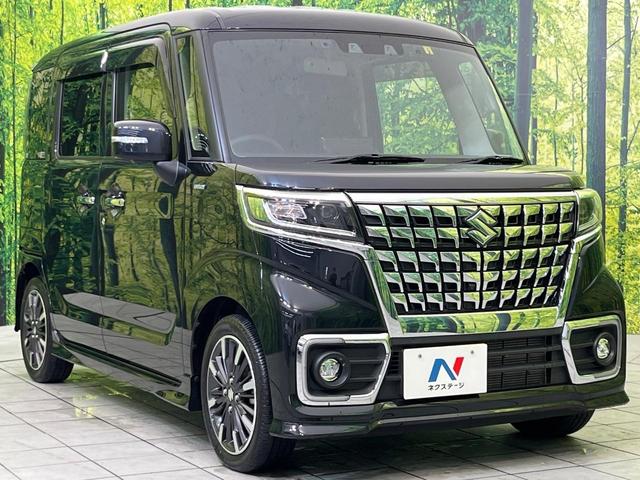 スペーシアカスタム ハイブリッドXS 純正9型ナビ 全周囲カメラ セーフティサポート 両側電動スライドドア 禁煙車 シートヒーター LEDヘッド&フォグ ETC ドラレコ Bluetooth再生 オートエアコン オートライト スマートキー(16枚目)