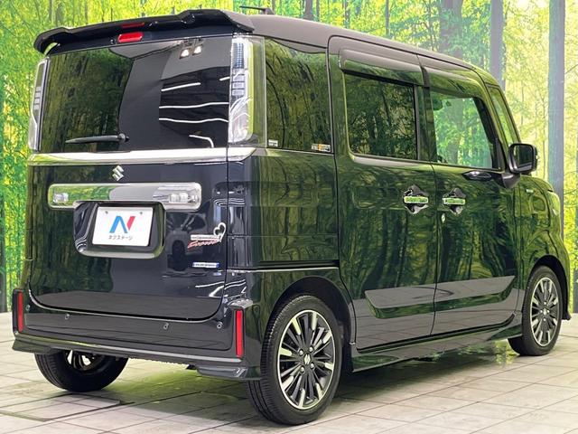 スペーシアカスタム ハイブリッドXS 純正9型ナビ 全周囲カメラ セーフティサポート 両側電動スライドドア 禁煙車 シートヒーター LEDヘッド&フォグ ETC ドラレコ Bluetooth再生 オートエアコン オートライト スマートキー(17枚目)
