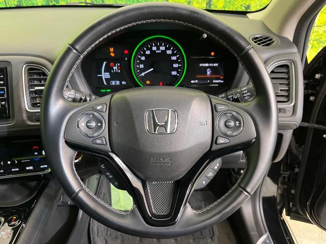 ヴェゼル ハイブリッドＺ・ホンダセンシング　純正ナビ　バックカメラ　ホンダセンシング　レーダークルーズ　禁煙車　ハーフレザーシート　コーナーセンサー　ＬＥＤヘッド＆フォグ　ＥＴＣ　ドラレコ　オートエアコン　オートライト　スマートキー（11枚目）