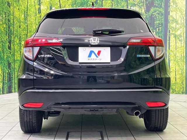 ヴェゼル ハイブリッドＺ・ホンダセンシング　純正ナビ　バックカメラ　ホンダセンシング　レーダークルーズ　禁煙車　ハーフレザーシート　コーナーセンサー　ＬＥＤヘッド＆フォグ　ＥＴＣ　ドラレコ　オートエアコン　オートライト　スマートキー（15枚目）