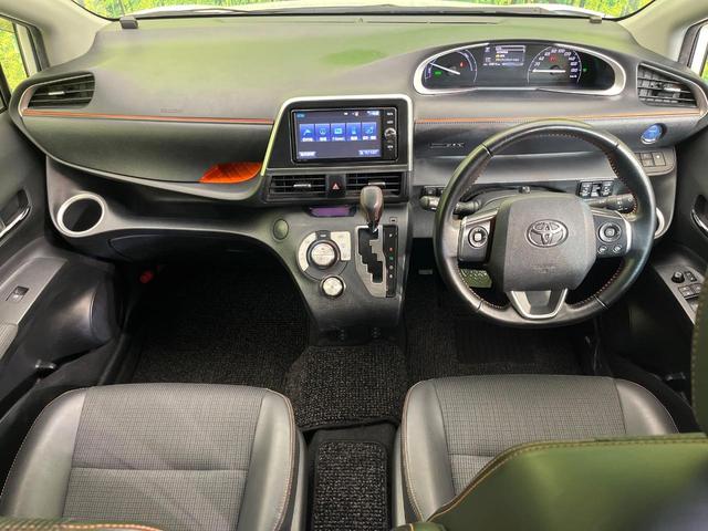 シエンタ ハイブリッドＧ　クエロ　後席モニター　純正ナビ　バックカメラ　両側電動スライドドア　セーフティセンス　禁煙車　ハーフレザーシート　ドラレコ　スマートキー　ＬＥＤヘッド　ビルトインＥＴＣ　オートハイビーム　オートライト（2枚目）