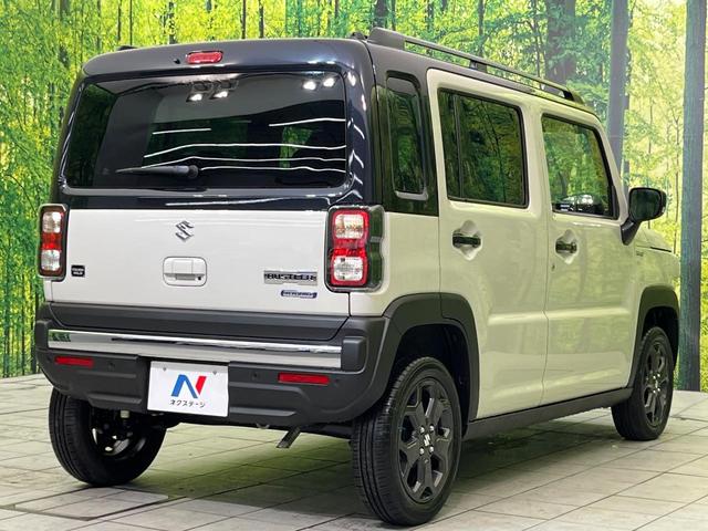 ハスラー タフワイルド 届出済未使用車 衝突被害軽減システム レーダークルーズ スマートキー LEDヘッド シートヒーター ルーフレール オートハイビーム 車線逸脱警報 オートライト オートエアコン 純正15インチアルミ(17枚目)