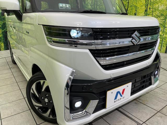 スペーシアカスタム ハイブリッドXS 純正9型ナビ 全周囲カメラ セーフティサポート レーダークルーズ 禁煙車 両側電動スライドドア ステアリングヒーター 前席シートヒーター ETC Bluetooth再生 LEDヘッド&フォグ(12枚目)