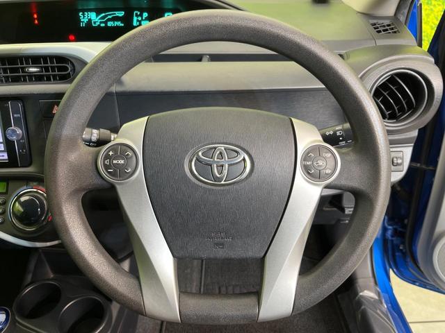 アクア Ｓ　純正ナビ　バックカメラ　禁煙車　スマートキー　ＥＴＣ　オートライト　オートエアコン　Ｂｌｕｅｔｏｏｔｈ　ＣＤ　ＤＶＤ再生　フルセグ　シートリフター　ファブリックシート　シートバックポケット（11枚目）