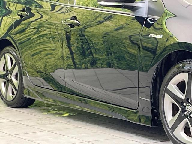 プリウス Ｓツーリングセレクション　モデリスタエアロ　純正９型ナビ　バックカメラ　衝突被害軽減システム　レーダークルーズ　禁煙車　ＬＥＤヘッド　ＬＥＤフォグ　黒合皮シート　シートヒーター　ＥＴＣ　純正１７インチアルミ　オートハイビーム（54枚目）