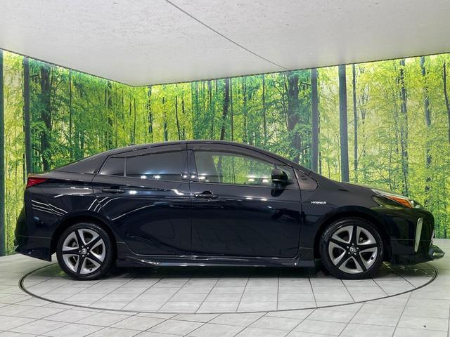 プリウス Ｓツーリングセレクション　モデリスタエアロ　純正９型ナビ　バックカメラ　衝突被害軽減システム　レーダークルーズ　禁煙車　ＬＥＤヘッド　ＬＥＤフォグ　黒合皮シート　シートヒーター　ＥＴＣ　純正１７インチアルミ　オートハイビーム（59枚目）