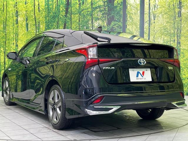 プリウス Ｓツーリングセレクション　モデリスタエアロ　純正９型ナビ　バックカメラ　衝突被害軽減システム　レーダークルーズ　禁煙車　ＬＥＤヘッド　ＬＥＤフォグ　黒合皮シート　シートヒーター　ＥＴＣ　純正１７インチアルミ　オートハイビーム（60枚目）
