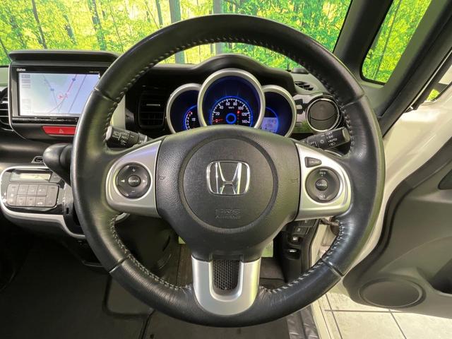 N-BOXカスタム G・ターボLパッケージ 純正ナビ バックカメラ 両側電動スライドドア 禁煙車 ハーフレザーシート クルーズコントロール ETC ドラレコ Bluetooth再生 HIDヘッドライト オートエアコン オートライト フルセグ(11枚目)