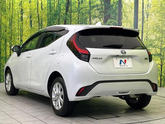 アクア Z 純正10.5型ナビ バックカメラ AC100V電源 衝突被害軽減システム レーダークルーズ 禁煙車 LEDヘッド ETC2.0 純正15インチアルミ オートハイビーム 車線逸脱警報(24枚目)