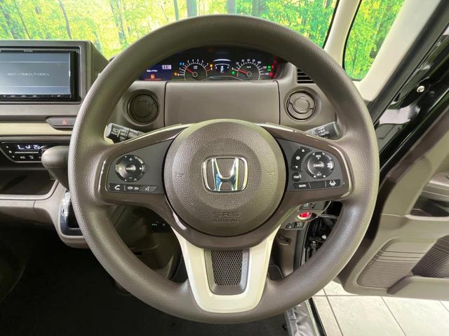N-BOX L SDナビ バックカメラ 衝突被害軽減システム アダプティブクルーズ 禁煙車 スマートキー LEDヘッド ETC オートハイビーム オートライト オートエアコン 電動格納ミラー ファブリックシート(11枚目)