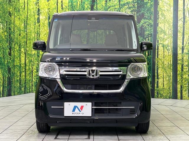 N-BOX L SDナビ バックカメラ 衝突被害軽減システム アダプティブクルーズ 禁煙車 スマートキー LEDヘッド ETC オートハイビーム オートライト オートエアコン 電動格納ミラー ファブリックシート(14枚目)