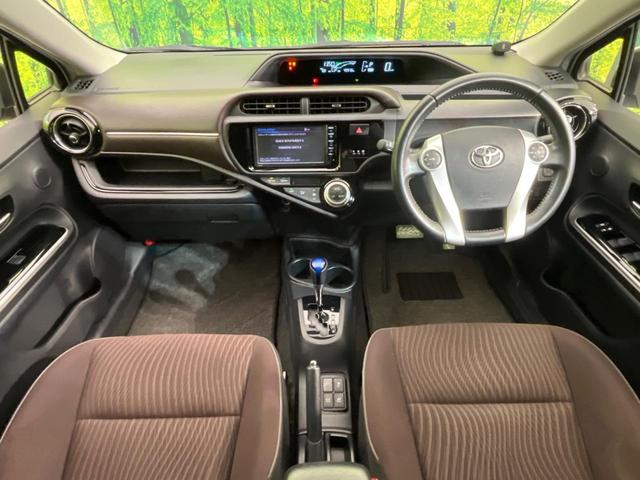 アクア Ｇ　純正ナビ　バックカメラ　禁煙車　コーナーセンサー　ＬＥＤヘッドライト　ドラレコ　Ｂｌｕｅｔｏｏｔｈ再生　オートエアコン　オートライト　スマートキー　電動格納ミラー　ドアバイザー　プライバシーガラス（2枚目）