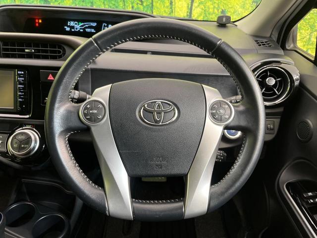 アクア Ｇ　純正ナビ　バックカメラ　禁煙車　コーナーセンサー　ＬＥＤヘッドライト　ドラレコ　Ｂｌｕｅｔｏｏｔｈ再生　オートエアコン　オートライト　スマートキー　電動格納ミラー　ドアバイザー　プライバシーガラス（11枚目）