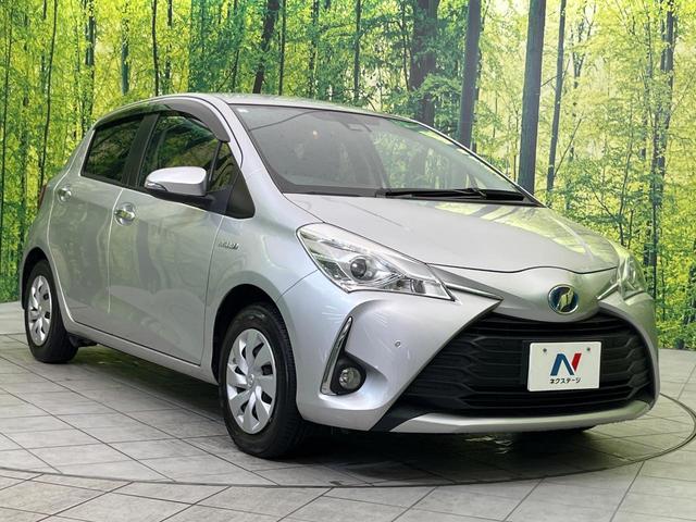 ヴィッツ ハイブリッドF セーフティーエディションII 純正ナビ バックカメラ セーフティセンス 禁煙車 コーナーセンサー LEDヘッド ETC オートハイビーム オートライト オートエアコン スマートキー Bluetooth再生 フルセグ(16枚目)