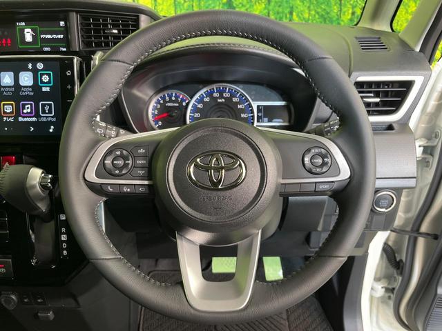 ルーミー カスタムＧ－Ｔ　ターボ　登録済未使用車　純正９型ディスプレイオーディオ　両側電動ドア　全周囲カメラ　衝突被害軽減システム　レーダークルーズ　ＬＥＤヘッド　シートヒーター　純正１５インチアルミ　オートハイビーム（11枚目）