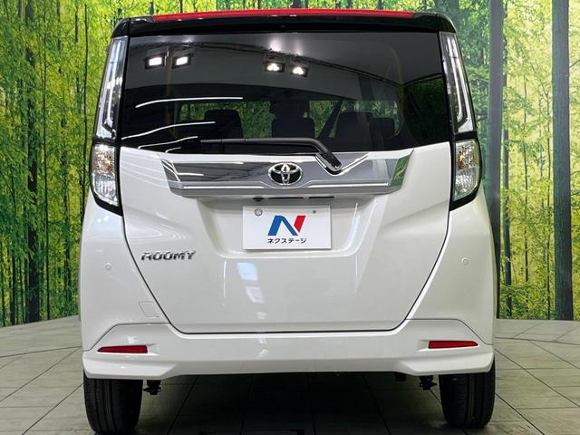 ルーミー カスタムＧ－Ｔ　ターボ　登録済未使用車　純正９型ディスプレイオーディオ　両側電動ドア　全周囲カメラ　衝突被害軽減システム　レーダークルーズ　ＬＥＤヘッド　シートヒーター　純正１５インチアルミ　オートハイビーム（15枚目）