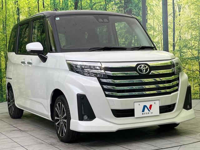 ルーミー カスタムＧ－Ｔ　ターボ　登録済未使用車　純正９型ディスプレイオーディオ　両側電動ドア　全周囲カメラ　衝突被害軽減システム　レーダークルーズ　ＬＥＤヘッド　シートヒーター　純正１５インチアルミ　オートハイビーム（16枚目）