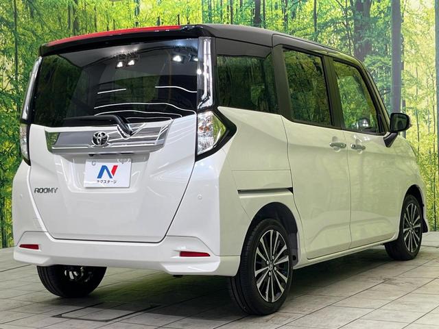 ルーミー カスタムＧ－Ｔ　ターボ　登録済未使用車　純正９型ディスプレイオーディオ　両側電動ドア　全周囲カメラ　衝突被害軽減システム　レーダークルーズ　ＬＥＤヘッド　シートヒーター　純正１５インチアルミ　オートハイビーム（17枚目）