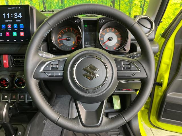 ジムニー ＸＣ　ディスプレイオーディオ　バックカメラ　衝突被害軽減システム　禁煙車　スマートキー　ＬＥＤヘッド　ＥＴＣ　シートヒーター　クルーズコントロール　純正１６インチアルミ　オートハイビーム　オートエアコン（11枚目）