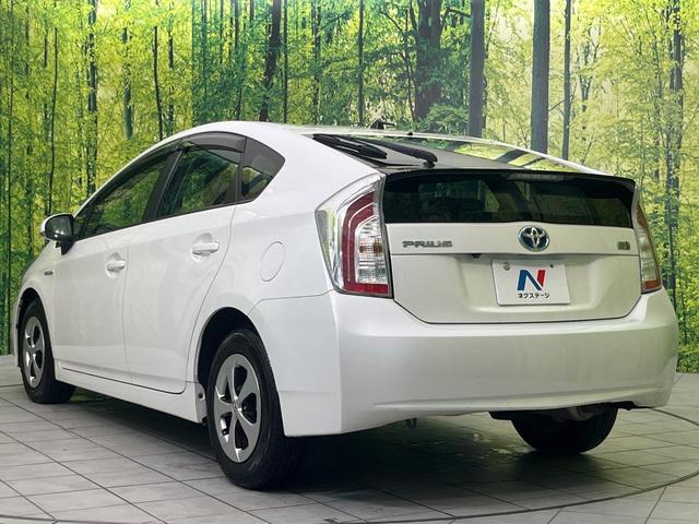 プリウス Ｓ　ＳＤナビ　バックカメラ　禁煙車　ＨＩＤヘッドライト　ＥＴＣ　オートエアコン　オートライト　スマートキー　電動格納ミラー　Ｂｌｕｅｔｏｏｔｈ再生　ＣＤ／ＤＶＤ再生　地デジ　プライバシーガラス（46枚目）