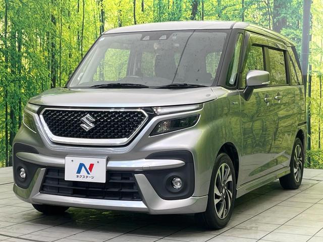 ソリオバンディット ハイブリッドMV 純正ナビ セーフティサポート 禁煙車 電動スライドドア シートヒーター クルーズコントロール コーナーセンサー LEDヘッド&フォグ ドラレコ Bluetooth再生 オートエアコン オートライト(46枚目)