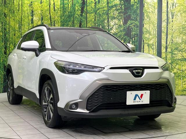 カローラクロス ハイブリッド Z パノラマルーフ 純正10型ナビ 全周囲カメラ チームメイト セーフティセンス レーダークルーズ 禁煙車 ブラインドスポットモニター パワーバックドア 前席シートヒーター LEDヘッド&フォグ ETC(16枚目)