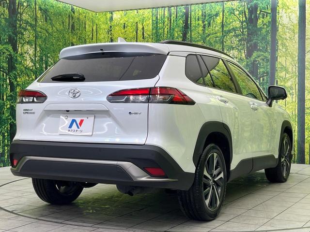 カローラクロス ハイブリッド Z パノラマルーフ 純正10型ナビ 全周囲カメラ チームメイト セーフティセンス レーダークルーズ 禁煙車 ブラインドスポットモニター パワーバックドア 前席シートヒーター LEDヘッド&フォグ ETC(17枚目)