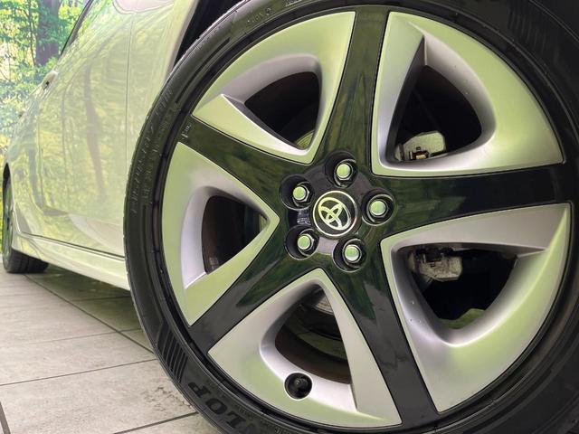 プリウス Sツーリングセレクション TRDフルエアロ 純正ナビ バックカメラ レーダークルーズコントロール 禁煙車 セーフティセンス シートヒーター ETC オートハイビーム 合否レザーシート スマートキー(13枚目)